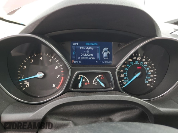 2013 Ford Escape SE with VIN 1FMCU0G94DUC06552, listed as a Copart auction lot 51740925 with 137,965 mi miles and Salvage Title. Bid and sale history available at carsss.com. Image 9.