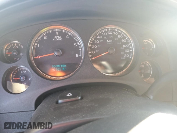 2013 GMC Yukon SLE with VIN 1GKS1AE05DR313734, listed as a Copart auction lot 39047363 with 97,303 mi miles and Salvage Title. Bid and sale history available at carsss.com. Image 9.