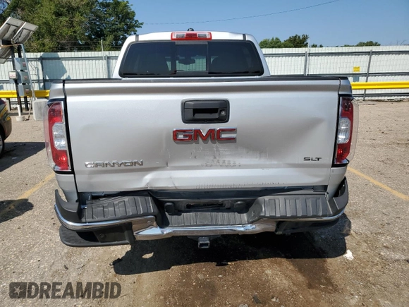 2020 GMC Canyon 4WD SLT with VIN 1GTG6DEN4L1120259, listed as a Copart auction lot 68747604 with 20,147 mi miles and Salvage Title. Bid and sale history available at carsss.com. Image 6.