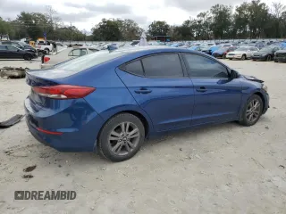 2017 Hyundai Elantra SE with VIN 5NPD84LF8HH105434, listed as a Copart auction lot 89069285 with 124,999 mi miles and Salvage Title. Bid and sale history available at DreamBid. Image 3.