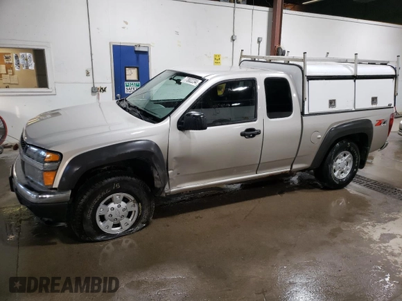 2007 Chevrolet Colorado LT w/1LT with VIN 1GCDT19E678111368, listed as a Copart auction lot 77802234 with 112,384 mi miles and Salvage Title. Bid and sale history available at carsss.com. Image 1.