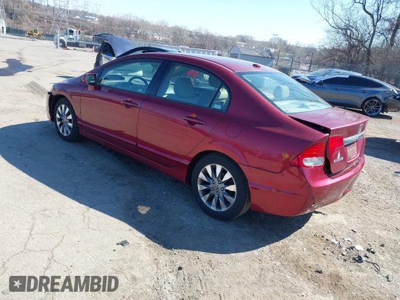 2009 Honda Civic EX-L z VIN 2HGFA16989H343488, wystawiony jako IAAI lot #41762346 z przebiegiem 169 226 mil mil oraz . Historia ofert i sprzedaży dostępna na DreamBid. Obrazek 3.