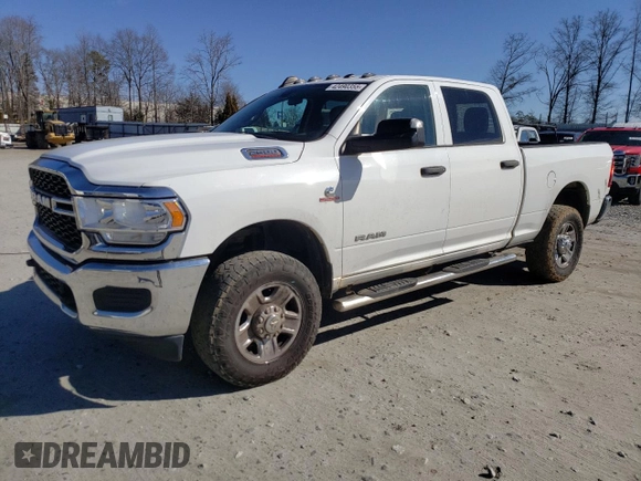 2020 Ram 2500 Tradesman with VIN 3C6UR5CL7LG251857, listed as a Copart auction lot 42490355 with 193,662 mi miles and Salvage Title. Bid and sale history available at carsss.com. Image 1.