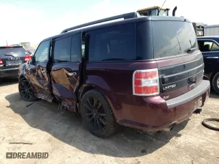 2017 Ford Flex Limited EcoBoost with VIN 2FMHK6DT4HBA03090, listed as a Copart auction lot 53502284 with 69,138 mi miles and Salvage Title. Bid and sale history available at carsss.com. Image 2.