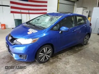 2016 Honda Fit EX z VIN JHMGK5H7XGX044076, wystawiony jako Copart lot #58354385 z przebiegiem Nie podano mil oraz Szkoda całkowita • Salvage title. Historia ofert i sprzedaży dostępna na DreamBid. Obrazek 1.