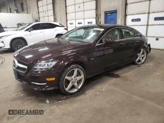 2012 Mercedes-Benz CLS-Class CLS 550 with VIN WDDLJ9BB6CA028418, listed as a Copart auction lot 88874865 with 102,892 mi miles and Salvage Title. Bid and sale history available at carsss.com. Image 1.