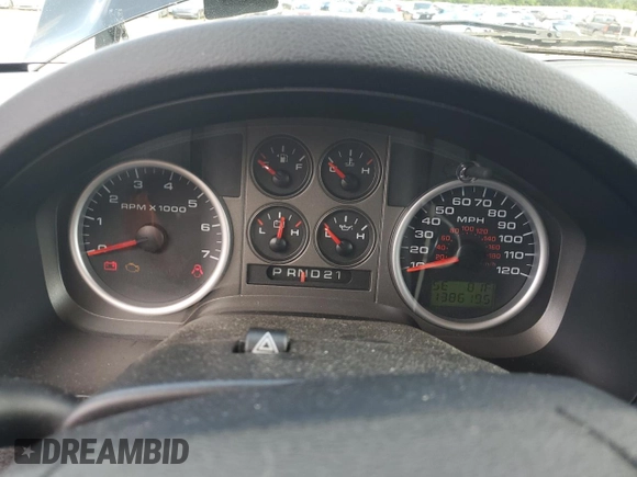 2005 Ford F-150 XLT with VIN 1FTPX14575FB50262, listed as a Copart auction lot 60167755 with 138,619 mi miles and Clean title. Bid and sale history available at DreamBid. Image 9.