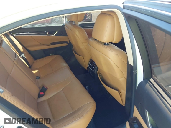 2013 Lexus GS with VIN JTHCE1BLXD5018542, listed as a IAAI auction lot 41835538 with 150,472 mi miles. Bid and sale history available at carsss.com. Image 8.
