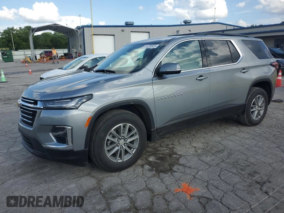 2023 Chevrolet Traverse LT Cloth z VIN 1GNERGKW3PJ298822, wystawiony jako Copart lot #61220925 z przebiegiem 19 663 mil mil oraz Szkoda całkowita • Salvage title. Historia ofert i sprzedaży dostępna na DreamBid. Obrazek 1.