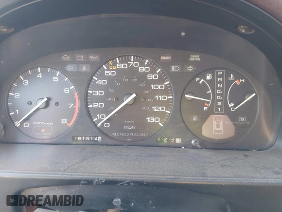 1991 Honda Accord LX with VIN JHMCB7656MC028293, listed as a IAAI auction lot 41992201 with 191,514 mi miles. Bid and sale history available at carsss.com. Image 7.