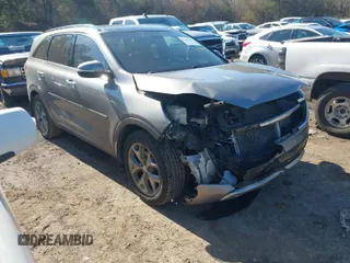 2016 Kia Sorento SXL with VIN 5XYPK4A15GG047407, listed as a IAAI auction lot 41492583 with 176,562 mi miles. Bid and sale history available at carsss.com. Image 1.