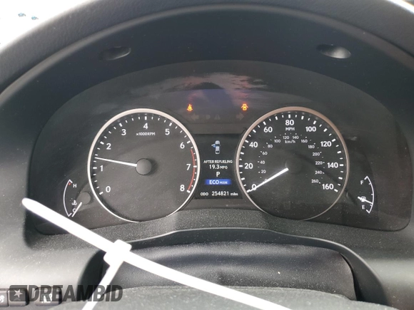 2015 Lexus ES with VIN JTHBK1GG2F2161005, listed as a Copart auction lot 50430745 with 254,821 mi miles and Salvage Title. Bid and sale history available at carsss.com. Image 9.