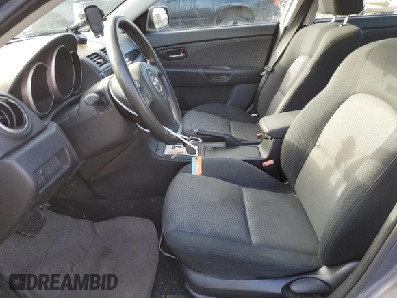 2008 Mazda 3 i Sport with VIN JM1BK12F581129562, listed as a Copart auction lot 47996295 with 101,433 mi miles and Salvage Title. Bid and sale history available at DreamBid. Image 7.
