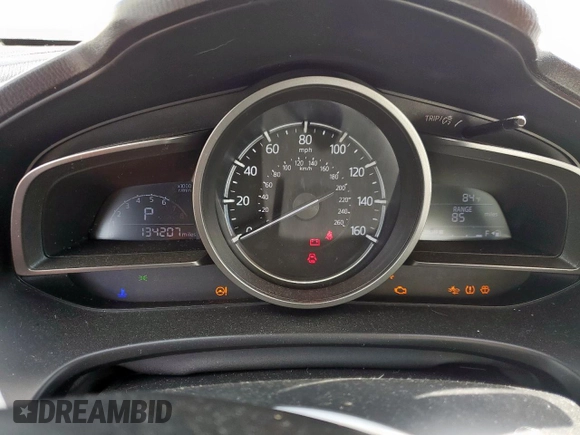 2018 Mazda 3 Sport with VIN 3MZBN1K73JM202577, listed as a Copart auction lot 52208665 with 134,207 mi miles and Salvage Title. Bid and sale history available at DreamBid. Image 9.