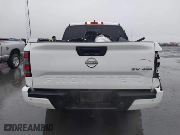 2022 Nissan Frontier Pro-4X with VIN 1N6ED1EK9NN608309, listed as a IAAI auction lot 41417258 with 33,615 mi miles and . Bid and sale history available at DreamBid. Image 17.