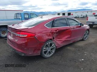 2017 Ford Fusion Titanium с VIN 3FA6P0D91HR141403, выставлен на аукционе IAAI как лот 41989240 с пробегом 185 588 миль миль и . История ставок и продаж доступна на DreamBid. Изображение 4.