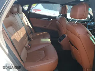 2015 Maserati Quattroporte S Q4 with VIN ZAM56RRA7F1135821, listed as a Copart auction lot 54460784 with 55,998 mi miles. Bid and sale history available at carsss.com. Image 10.
