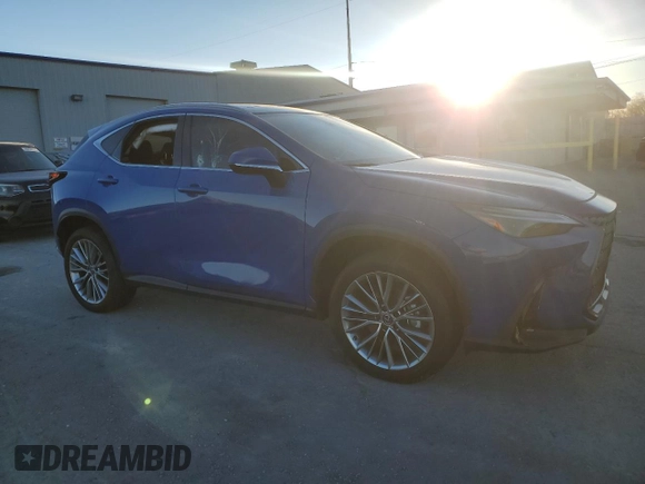 2024 Lexus NX with VIN JTJHKCEZ1R2024067, listed as a Copart auction lot 46890655 with 5,671 mi miles and Salvage Title. Bid and sale history available at carsss.com. Image 4.