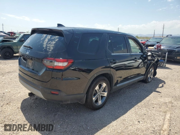2024 Honda Pilot EX-L 8 Passenger with VIN 5FNYG1H49RB016059, listed as a Copart auction lot 61199604 with 0 mi miles and Salvage Title. Bid and sale history available at carsss.com. Image 3.