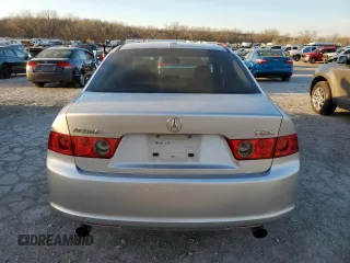 2008 Acura TSX Nav with VIN JH4CL96928C004574, listed as a Copart auction lot 49496135 with 257,168 mi miles and Salvage Title. Bid and sale history available at carsss.com. Image 6.