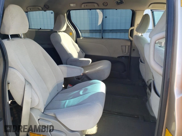 2013 Toyota Sienna LE with VIN 5TDJK3DC4DS059494, listed as a Copart auction lot 51816005 with 188,020 mi miles and Clean Title. Bid and sale history available at carsss.com. Image 11.