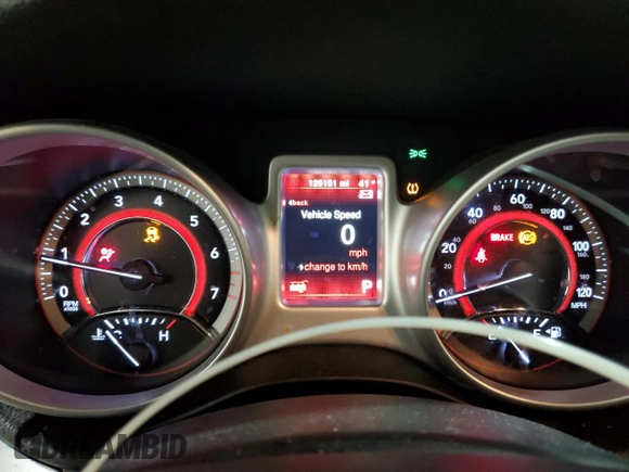 2018 Dodge Journey SE with VIN 3C4PDCAB9JT196075, listed as a Copart auction lot 44403355 with 125,151 mi miles and Salvage Title. Bid and sale history available at carsss.com. Image 9.