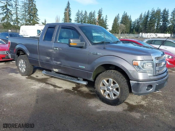 2014 Ford F-150 XL with VIN 1FTFX1ET9EKF93495, listed as a IAAI auction lot 41677841 with 131,280 mi miles. Bid and sale history available at carsss.com. Image 1.