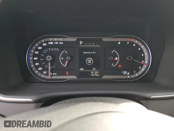 2024 Hyundai Tucson SEL with VIN 5NMJBCDE7RH368792, listed as a Copart auction lot 87321214 with 10,172 mi miles and Salvage Title. Bid and sale history available at carsss.com. Image 9.