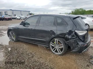 2016 Audi SQ5 Premium Plus с VIN WA1CCAFP0GA022433, выставлен на аукционе Copart как лот 57869265 с пробегом 107 229 миль миль и Списание • Salvage title. История ставок и продаж доступна на DreamBid. Изображение 2.