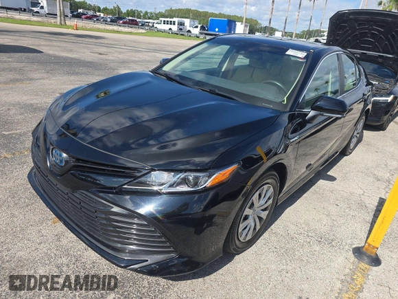 2019 Toyota Camry Hybrid LE z VIN 4T1B31HK0KU511923, wystawiony jako IAAI lot #42566419 z przebiegiem 67 166 mil mil oraz . Historia ofert i sprzedaży dostępna na DreamBid. Obrazek 12.