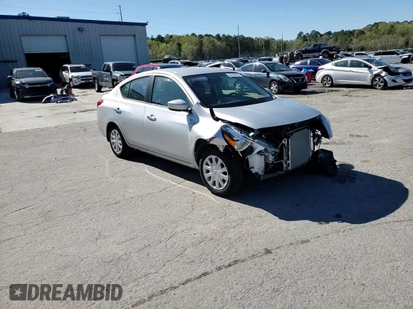 2015 Nissan Versa SV with VIN 3N1CN7AP2FL921458, listed as a Copart auction lot 50165295 with 85,593 mi miles and Salvage Title. Bid and sale history available at carsss.com. Image 15.