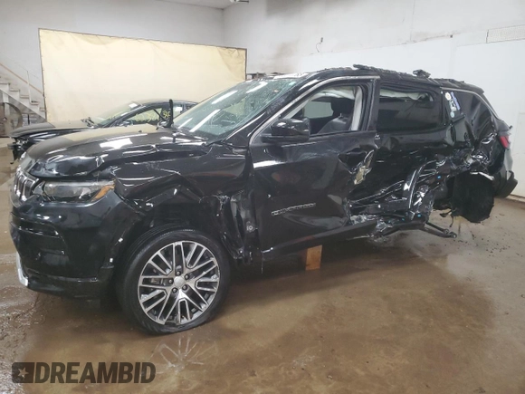 2022 Jeep Compass Limited с VIN 3C4NJDCB9NT194903, выставлен на аукционе Copart как лот 62277765 с пробегом 25 867 миль миль и На запчасти • Non repairable. История ставок и продаж доступна на DreamBid. Изображение 1.