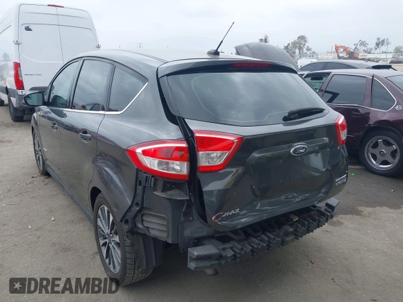 2018 Ford C-Max Titanium with VIN 1FADP5DU4JL105072, listed as a IAAI auction lot 42110522 with 93,176 mi miles and . Bid and sale history available at DreamBid. Image 3.