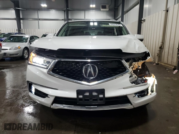 2020 Acura MDX Sport Hybrid w/Advance Pkg with VIN 5J8YD7H7XLL001792, listed as a Copart auction lot 88043645 with 49,726 mi miles and Salvage Title. Bid and sale history available at carsss.com. Image 5.