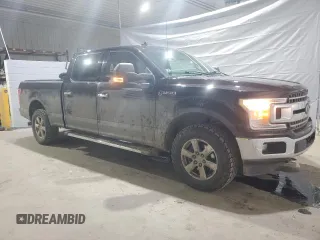 2018 Ford F-150 XL with VIN 1FTFW1EG7JFA10270, listed as a Copart auction lot 49081935 with 155,763 mi miles and Salvage Title. Bid and sale history available at carsss.com. Image 4.