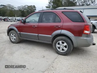 2006 Kia Sorento LX with VIN KNDJD733165550228, listed as a Copart auction lot 87581895 with 189,561 mi miles and Salvage Title. Bid and sale history available at DreamBid. Image 2.