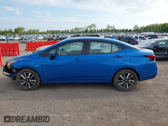 2021 Nissan Versa SV with VIN 3N1CN8EV0ML831074, listed as a IAAI auction lot 42203487 with 83,115 mi miles and . Bid and sale history available at DreamBid. Image 13.