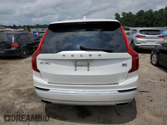 2021 Volvo XC90 Inscription Expression with VIN YV4BR00L0M1708934, listed as a Copart auction lot 59129953 with 43,585 mi miles. Bid and sale history available at carsss.com. Image 6.
