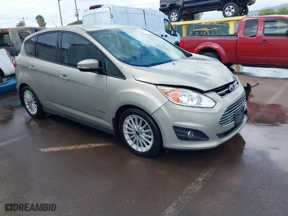 2015 Ford C-Max Hybrid SE with VIN 1FADP5AU5FL120692, listed as a IAAI auction lot 41590616 with 102,381 mi miles. Bid and sale history available at carsss.com. Image 1.