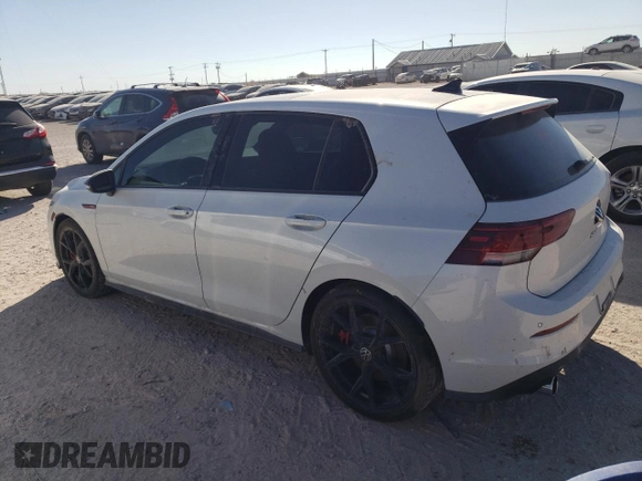 2024 Volkswagen Golf GTI 380 SE with VIN WVW2A7CD7RW226575, listed as a Copart auction lot 78106364 with 627 mi miles and Salvage Title. Bid and sale history available at carsss.com. Image 2.