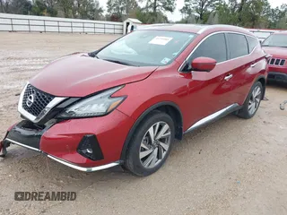 2019 Nissan Murano Platinum with VIN 5N1AZ2MJ0KN152290, listed as a IAAI auction lot 41299085 with 25,668 mi miles and . Bid and sale history available at DreamBid. Image 18.