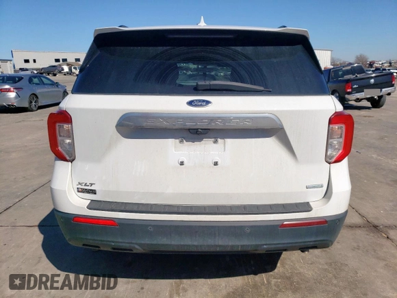2020 Ford Explorer XLT with VIN 1FMSK7DH1LGA14153, listed as a Copart auction lot 47699275 with 100,555 mi miles and Salvage Title. Bid and sale history available at DreamBid. Image 6.