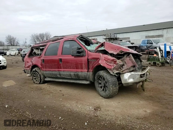 2005 Ford Excursion Special Serv z VIN 1FMSU41P65ED41988, wystawiony jako Copart lot #85659974 z przebiegiem Nie podano mil oraz Czysty tytuł • Clean title. Historia ofert i sprzedaży dostępna na DreamBid. Obrazek 12.