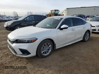 2024 Honda Civic Sedan EX with VIN 2HGFE2F3XRH117877, listed as a Copart auction lot 80212554 with 8,640 mi miles and Clean Title. Bid and sale history available at carsss.com. Image 1.