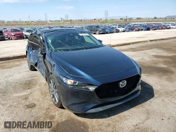 2022 Mazda 3 Select with VIN JM1BPAKL9N1507630, listed as a Copart auction lot 63757255 with 50,250 mi miles and Salvage title. Bid and sale history available at DreamBid. Image 13.