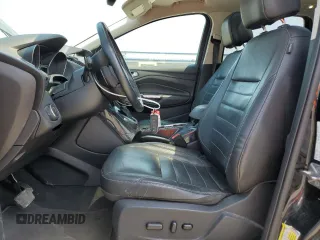 2015 Ford Escape Titanium with VIN 1FMCU0JX7FUA87129, listed as a Copart auction lot 61846965 with 160,044 mi miles and Salvage title. Bid and sale history available at DreamBid. Image 7.