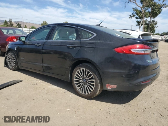 2017 Ford Fusion Titanium with VIN 3FA6P0SU5HR277220, listed as a Copart auction lot 63799685 with 123,837 mi miles and Salvage title. Bid and sale history available at DreamBid. Image 2.