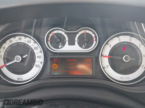 2017 FIAT 500L Trekking with VIN ZFBCFADH6HZ040109, listed as a IAAI auction lot 42770787 with 93,362 mi miles and . Bid and sale history available at DreamBid. Image 7.