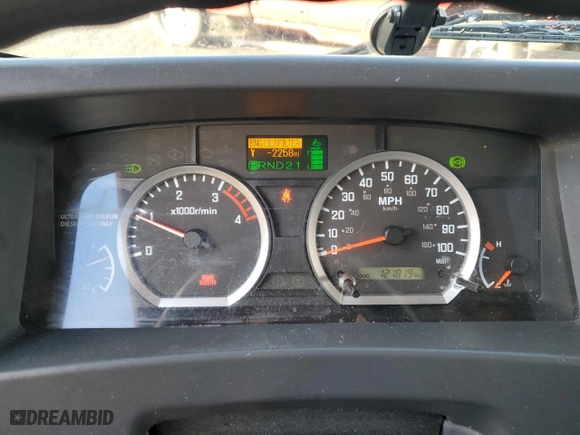 2019 Isuzu NQR DSL REG AT IBT PWL with VIN JALE5W167K7304416, listed as a Copart auction lot 44810974 with 121,819 mi miles and Salvage Title. Bid and sale history available at carsss.com. Image 9.