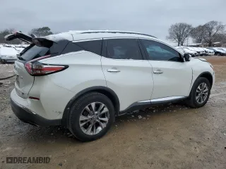 2016 Nissan Murano SV with VIN 5N1AZ2MG3GN154689, listed as a Copart auction lot 45971115 with 142,344 mi miles and Salvage Title. Bid and sale history available at carsss.com. Image 3.
